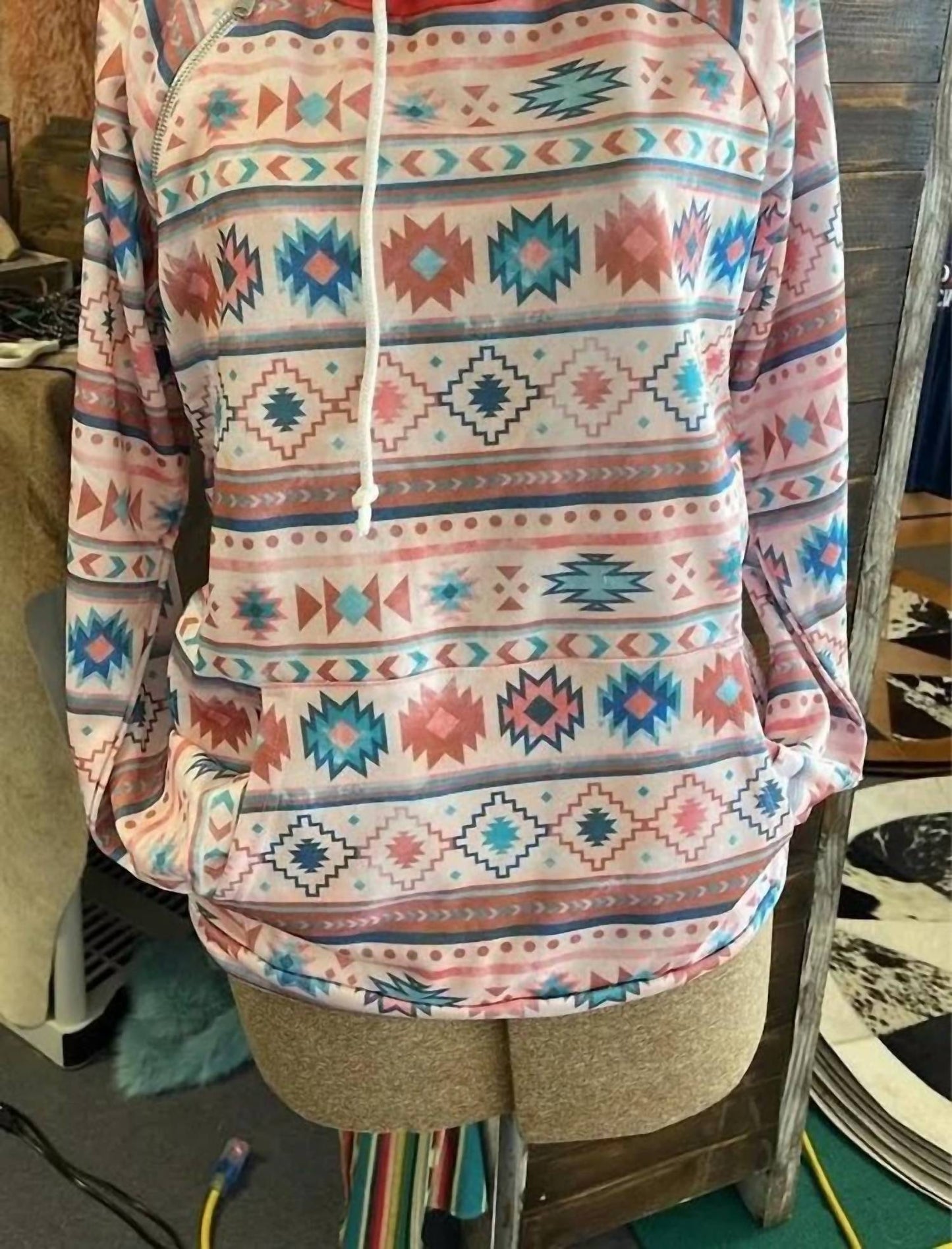 Women's Double Hood Hoodie