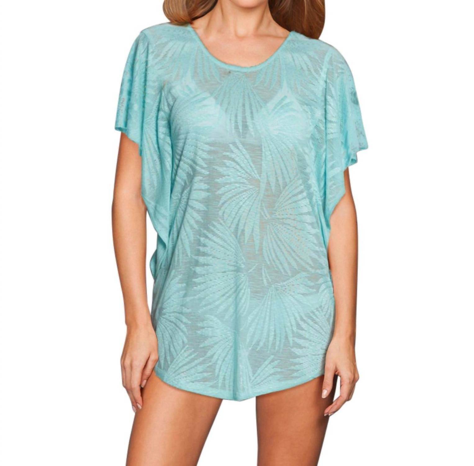 J.Valdi - Flutter Sleeve Tunic Cover Up - Rack Hunt -