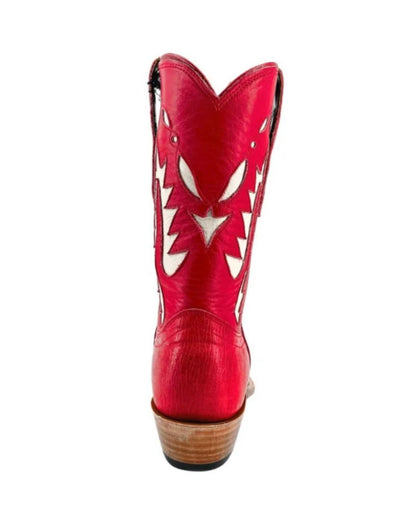 Women's Smooth Ostrich Short Boots