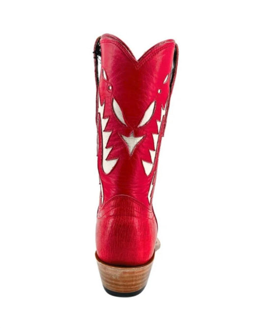 Women's Smooth Ostrich Short Boots