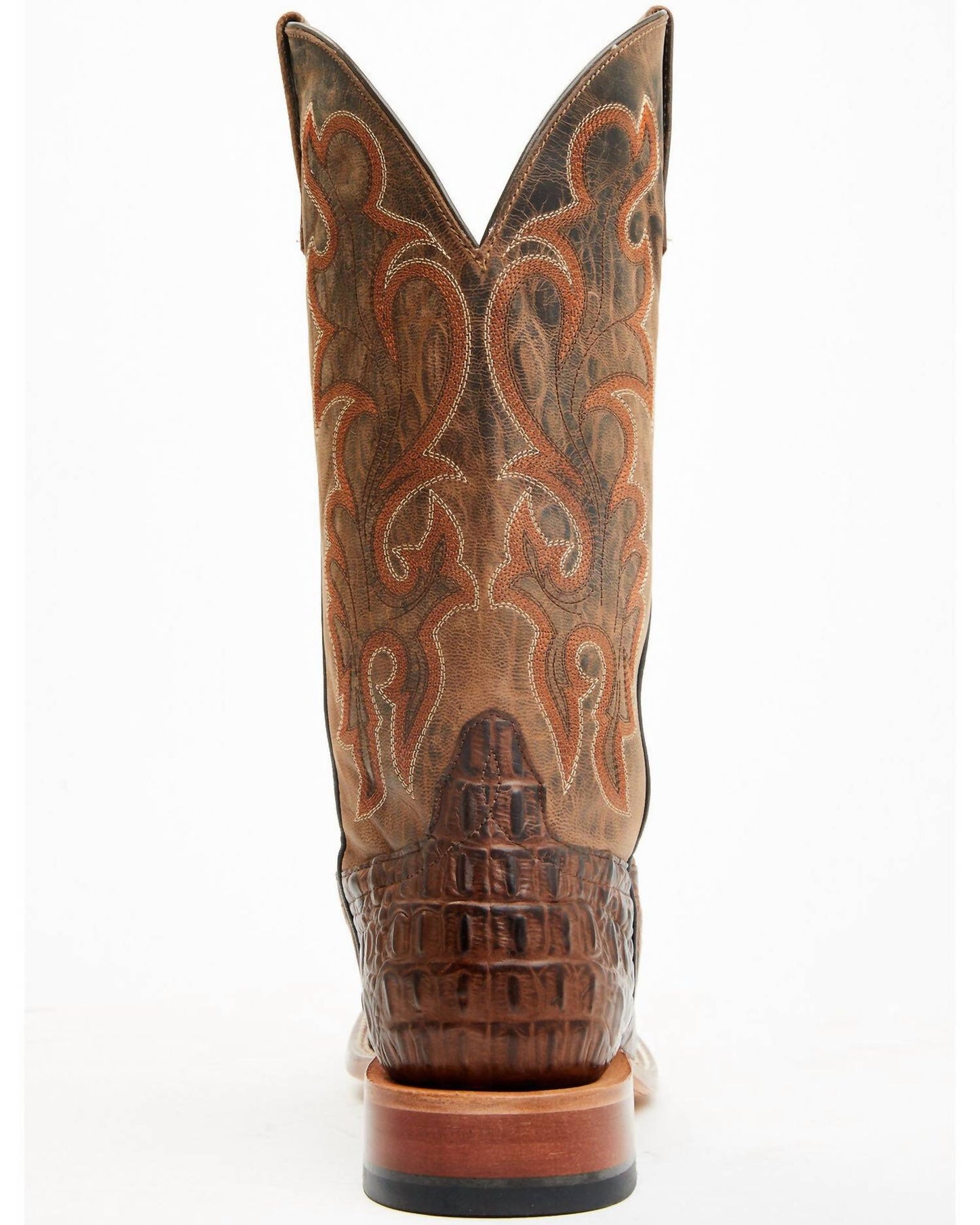 Men's Crocodile Print Western Boots