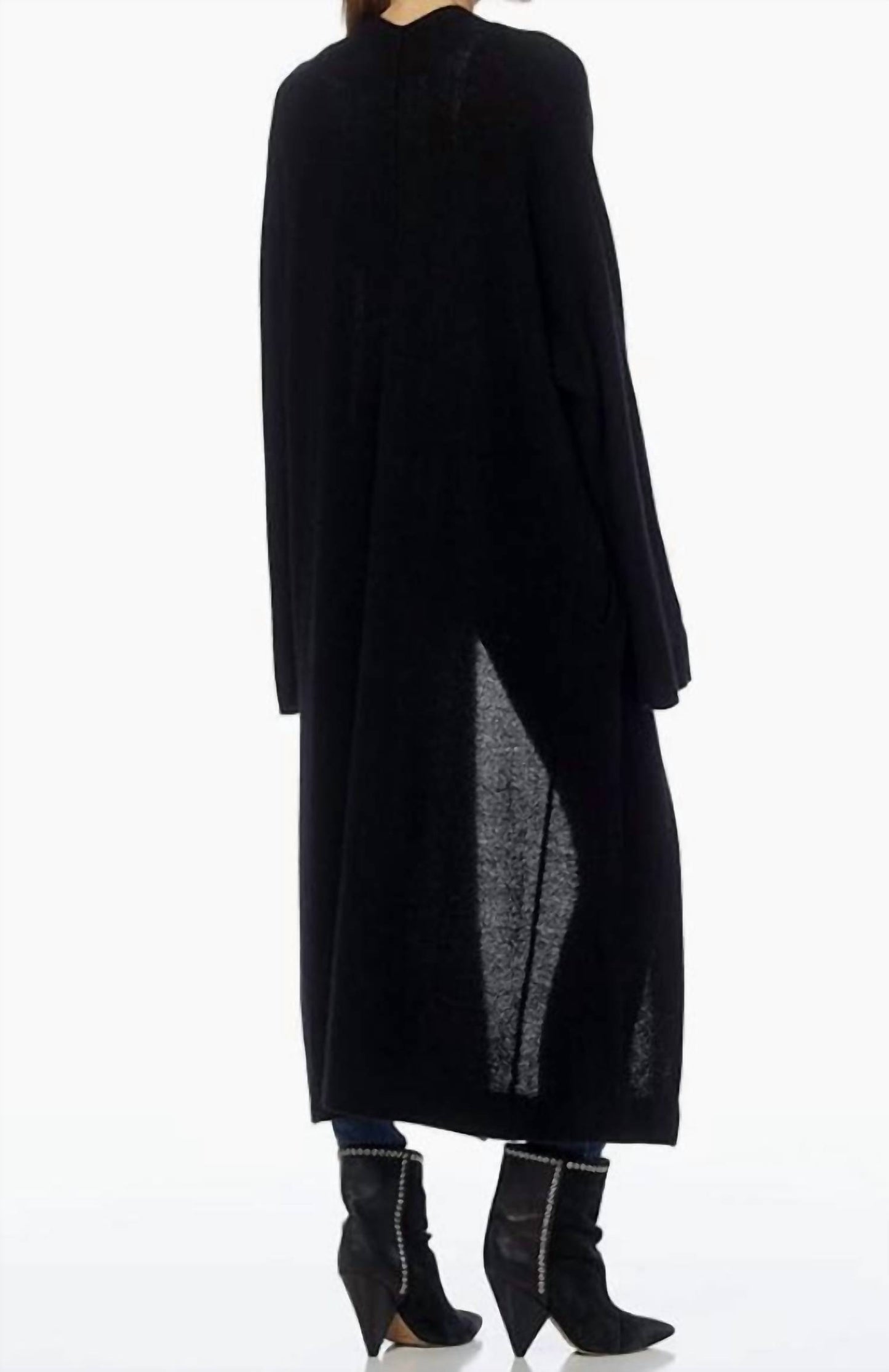Jelena Maxi-Length Cashmere Cardigan