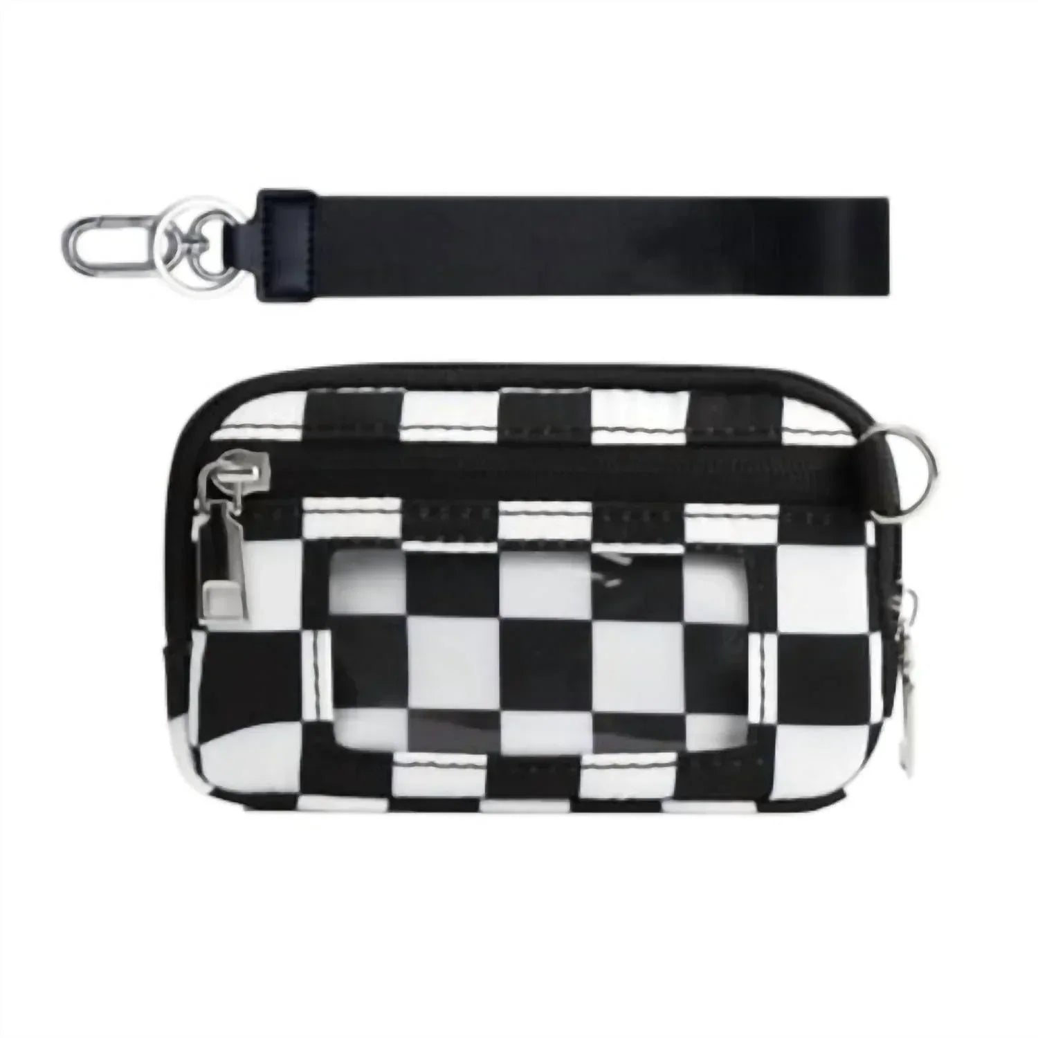 The Lyrical Spirit - Women's Checkered Id Wallet Nylon Wristlets - Rack Hunt