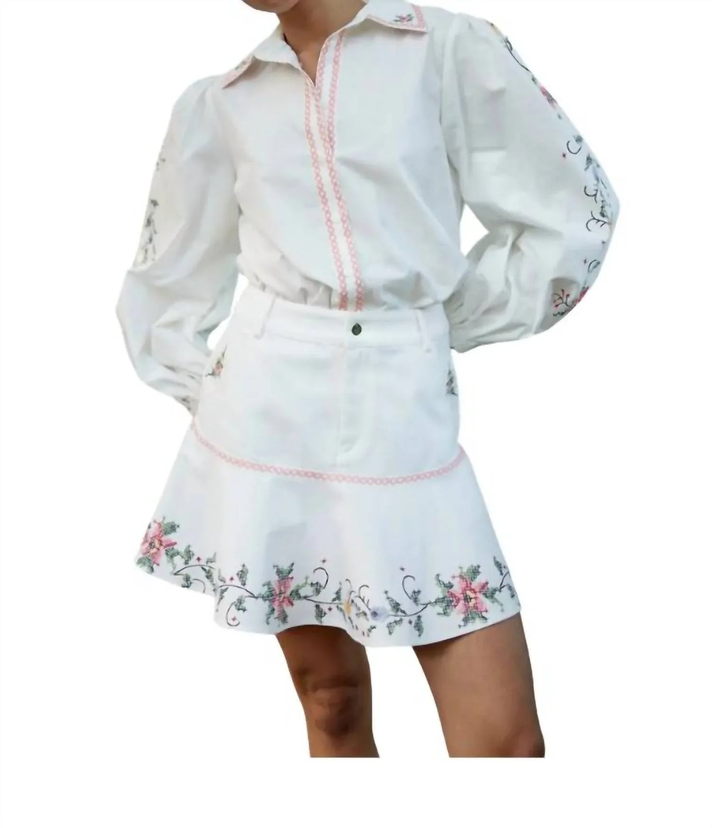 Aston Studio - Maggie Flare Hem Skirt - Rack Hunt