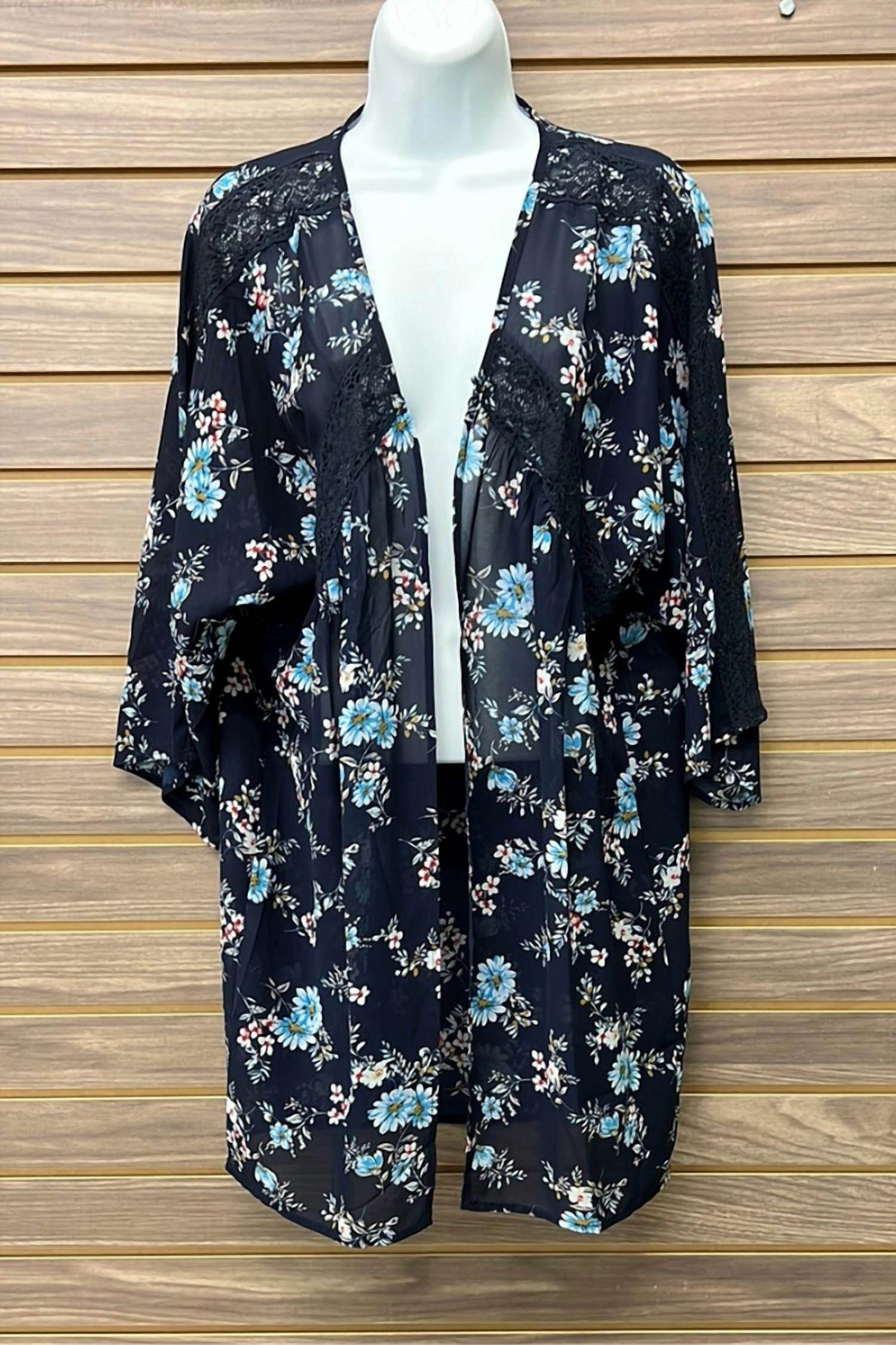 Noble U - Women's Floral Lightweight Shawl - Rack Hunt -