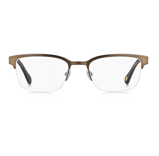 Men's 7005 Stainless Steel Half Rimless Eyeglasses
