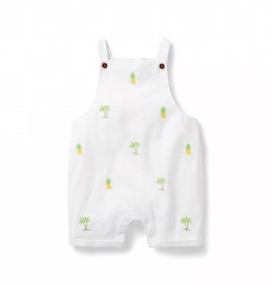 Baby Pineapple Palm Knot Overall