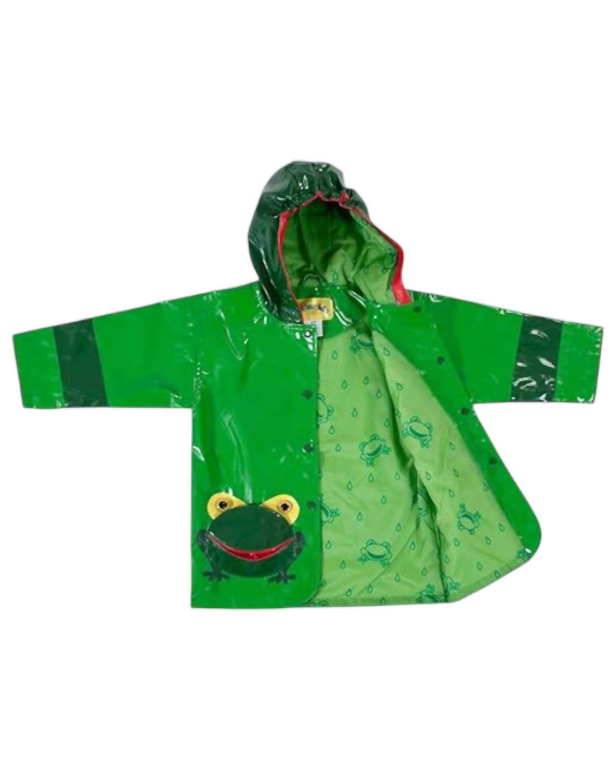 Kidorable - Boy's Frog Rain Coat - Rack Hunt