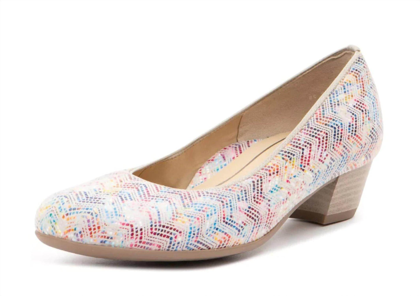 Ara Shoes - Women's Cardea Leather Pump Heel - Rack Hunt -