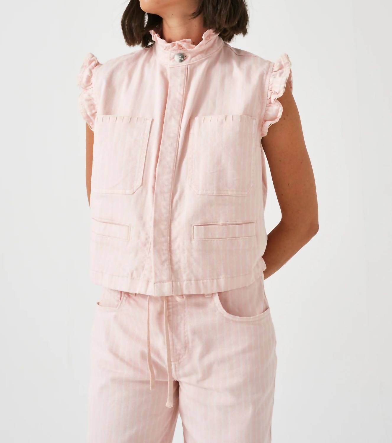 seventy + mochi - Pablo Denim Vest - Rack Hunt -