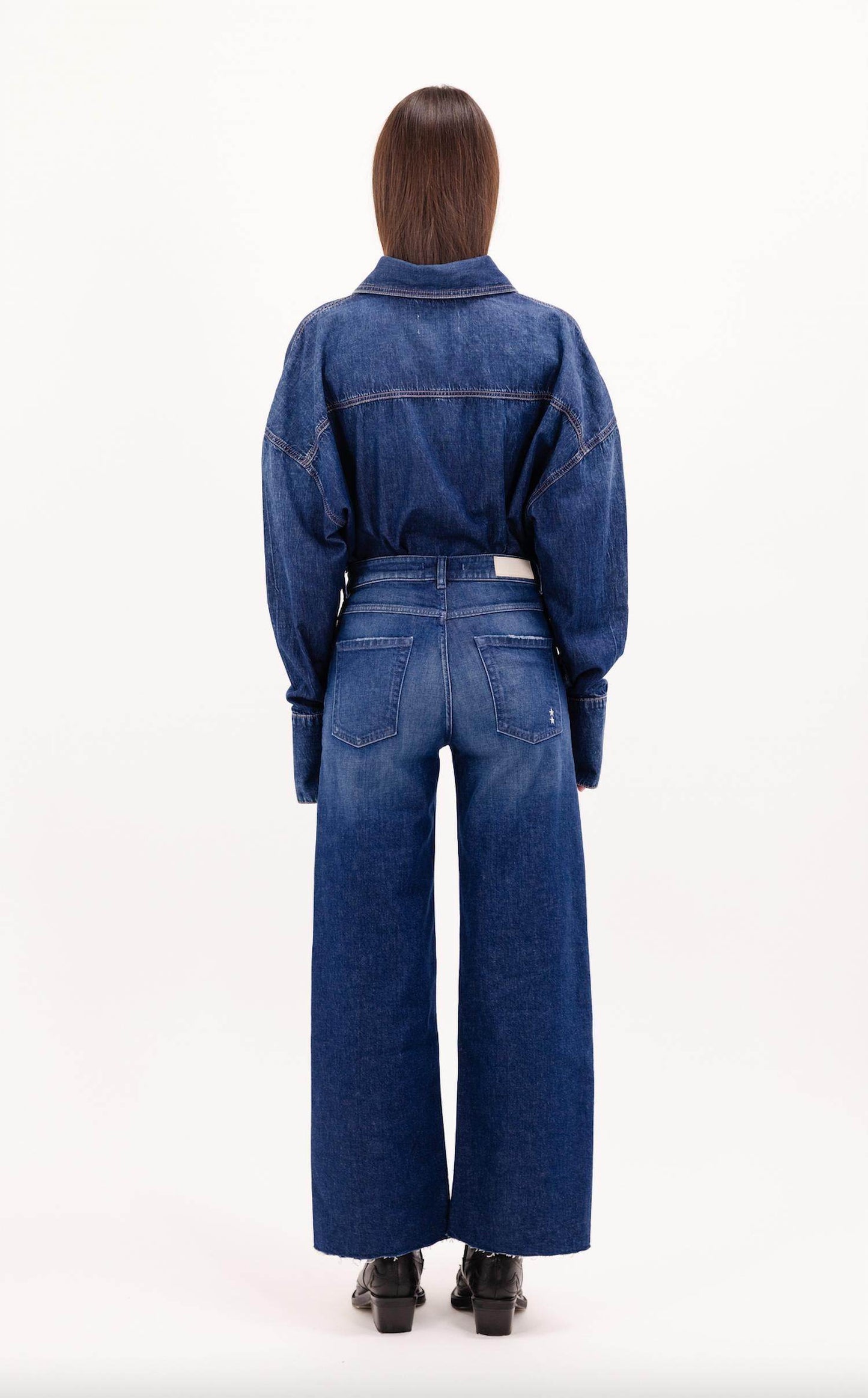 Icon Denim LA - Angie Cropped Flare Jean - Rack Hunt -