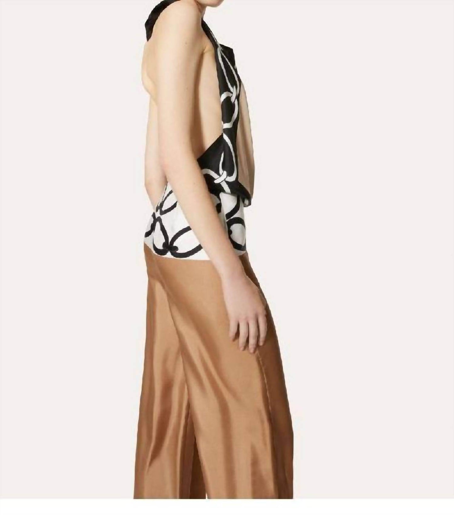Valentino - Silk Twill Jumpsuit - Rack Hunt
