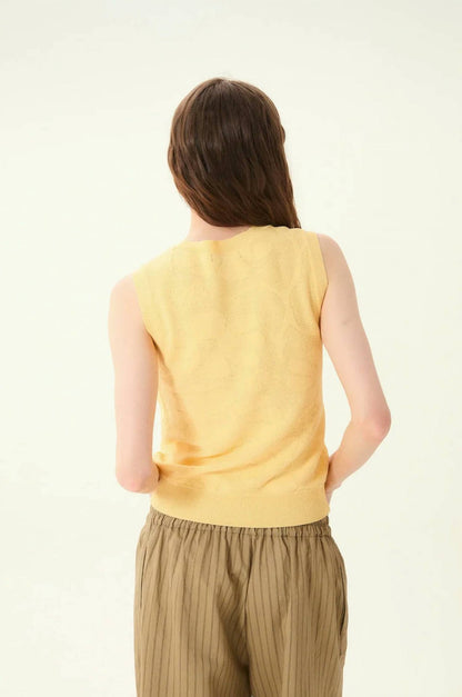 Icaria Sleeveless Knit Top