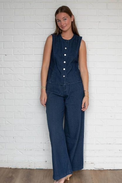 Sebastien Wide Leg Jeans
