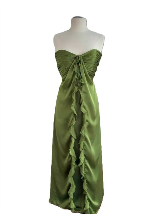 Bari Jay - Women Strapless Formal Evening Gown - Rack Hunt