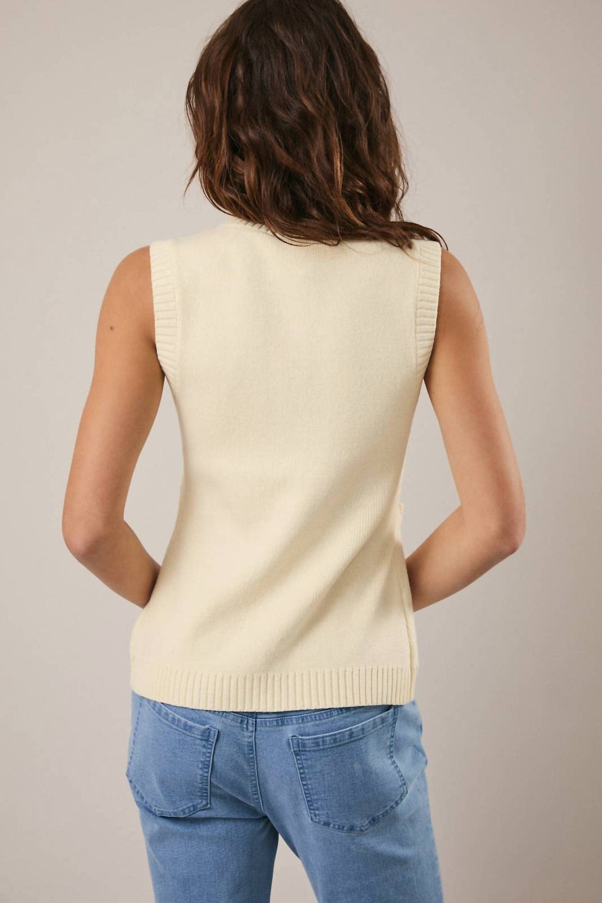 Buddy Button Down Knit Vest