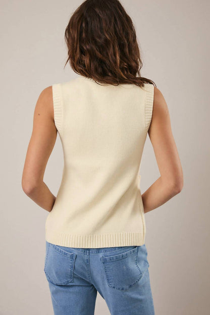 Buddy Button Down Knit Vest