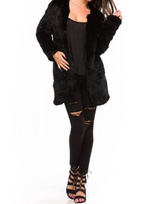 H Brand - Huxley Rabbit Fur Jacket - Rack Hunt -