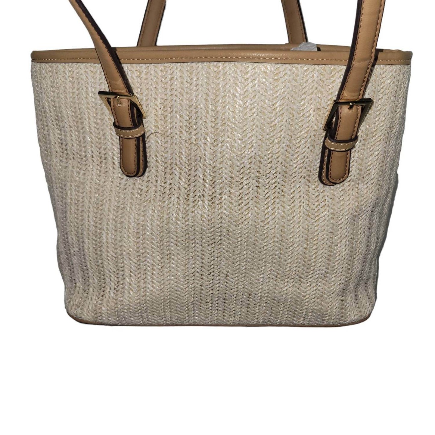 Giani Bernini - Classic Straw Satchel Bag - Rack Hunt -