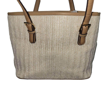 Giani Bernini - Classic Straw Satchel Bag - Rack Hunt