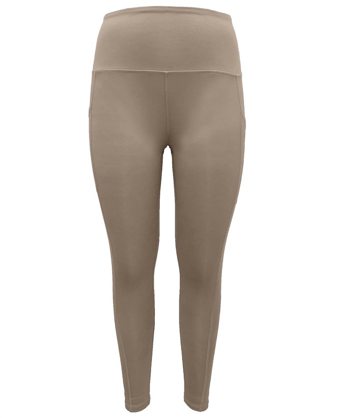 Ideology Womens Activewear High-Waist Side-Pocket 7/8 Leggings