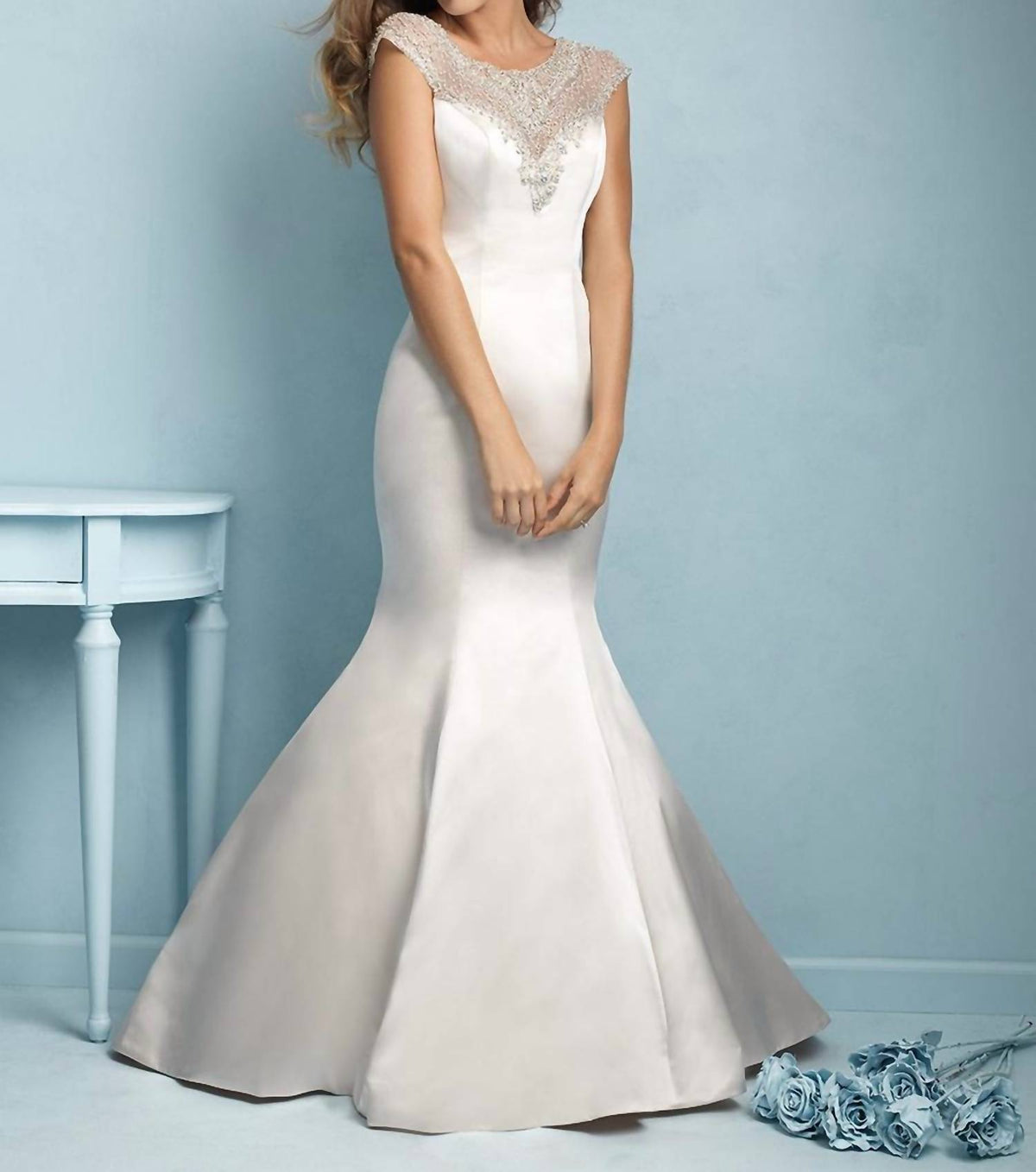 Fit And Flare Wedding Gown