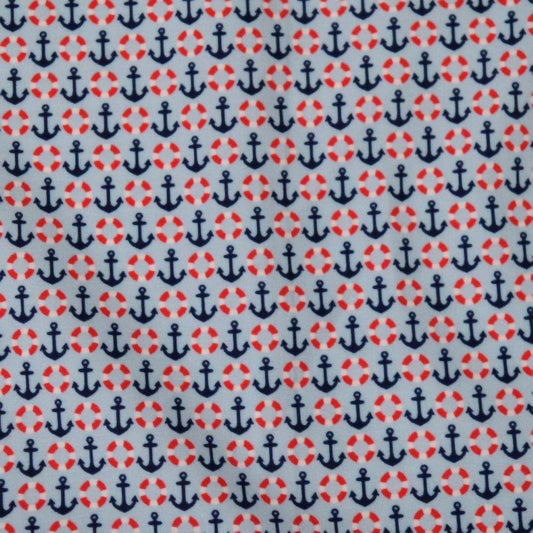 Buoy & Boat - Men's Short Sleeve Button Down Anchors & Rings - Rack Hunt -