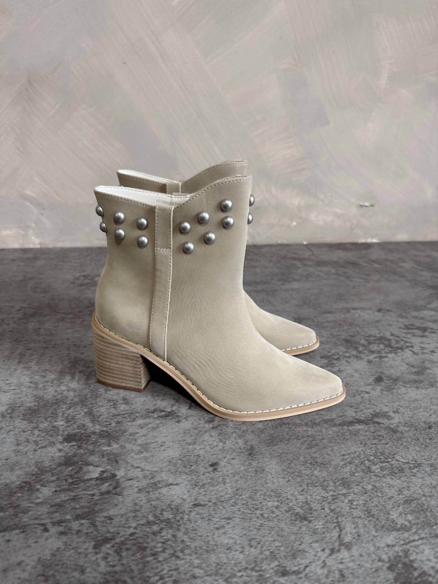 Free Soul - Women's Alofi Studded Ankle Boots - Rack Hunt -