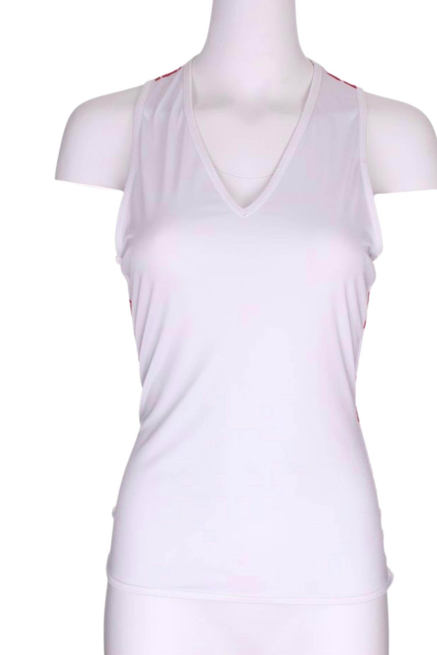 Love Love Tennis - Women's Mid Heart Mesh Vee Tank - Rack Hunt