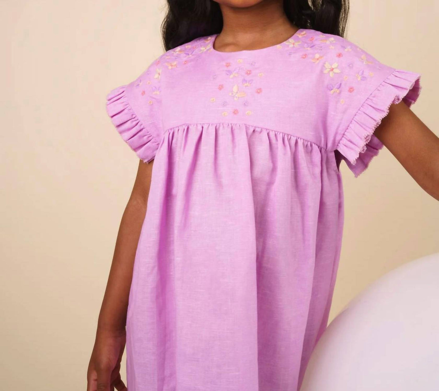 Floral Embroidery Dress