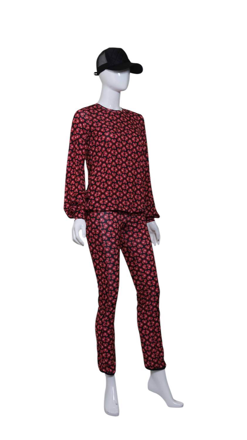 Love Love Tennis - Women's Long Sleeve Warm Up Top - Rack Hunt