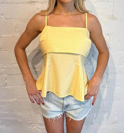 Scarlett Striped Top