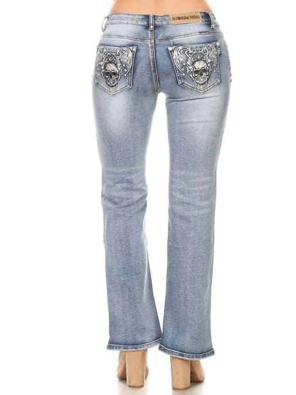 Bus Stop - Empress Skull Jean - Rack Hunt