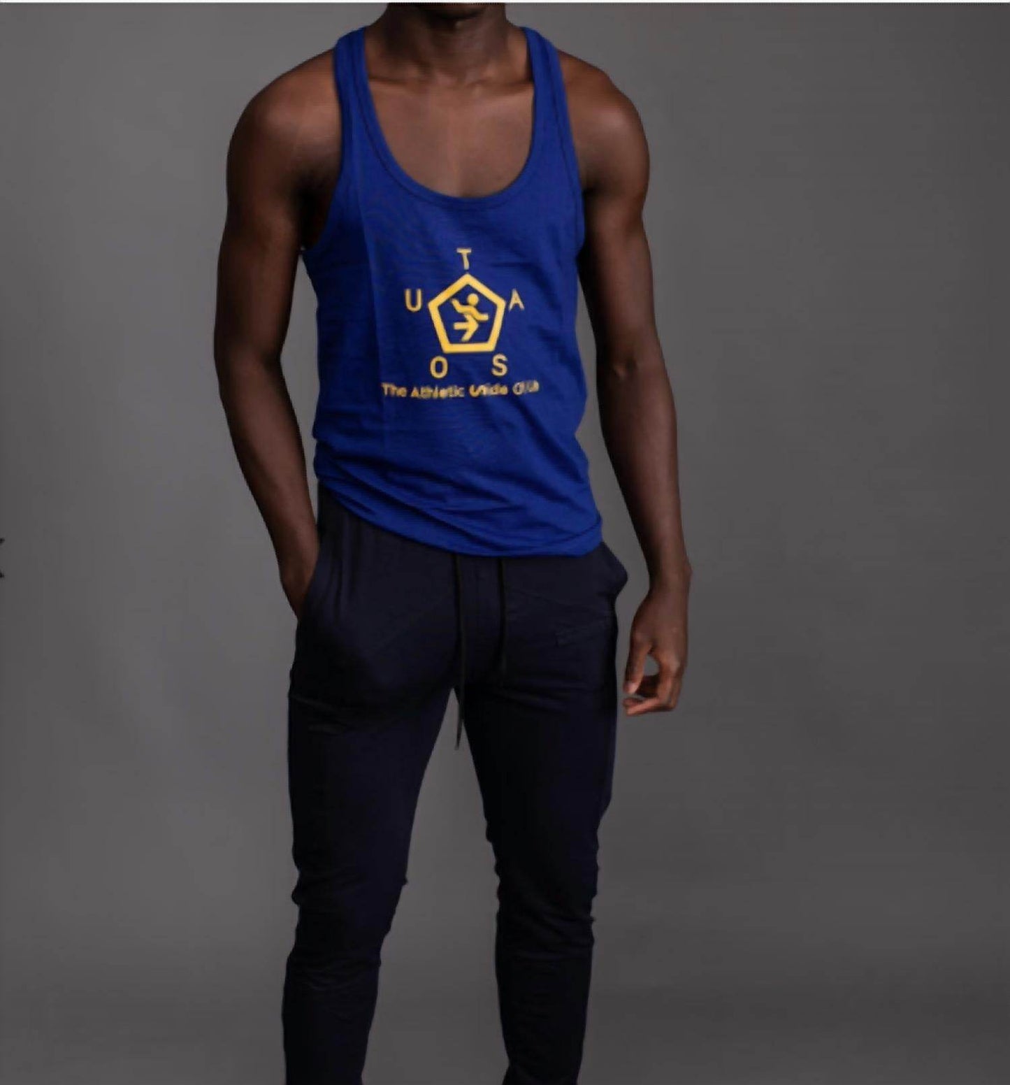 The Athletic Side Of Us - Logo Printed Tank Top - Rack Hunt
