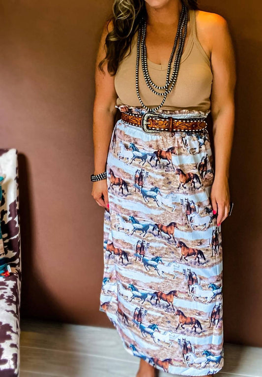 Wild Horses Skirt