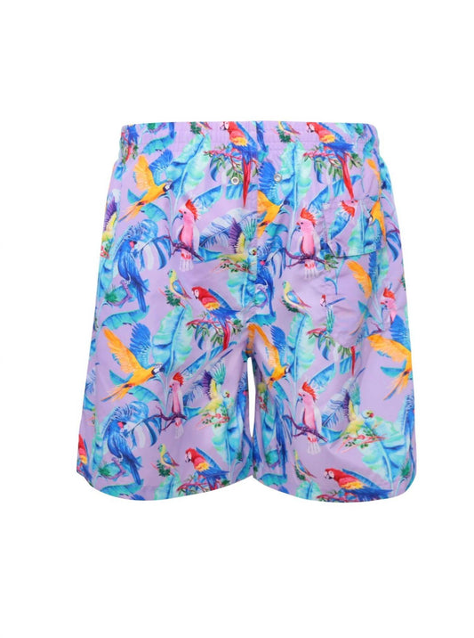 Lia Sahara - Men's Patterned Swim Shorts - Rack Hunt -