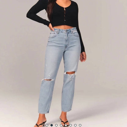 Curve Love High Rise Mom Jean