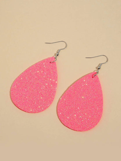 Women's Faux Leather Earrings