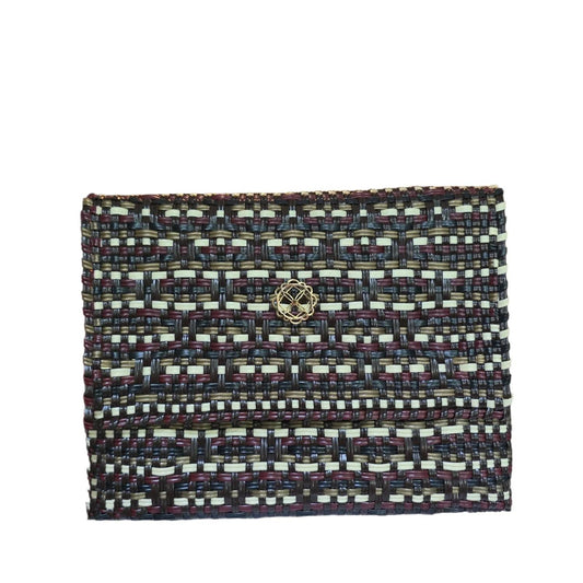 Women's Woven Long Braided Strap Crossbody Bag