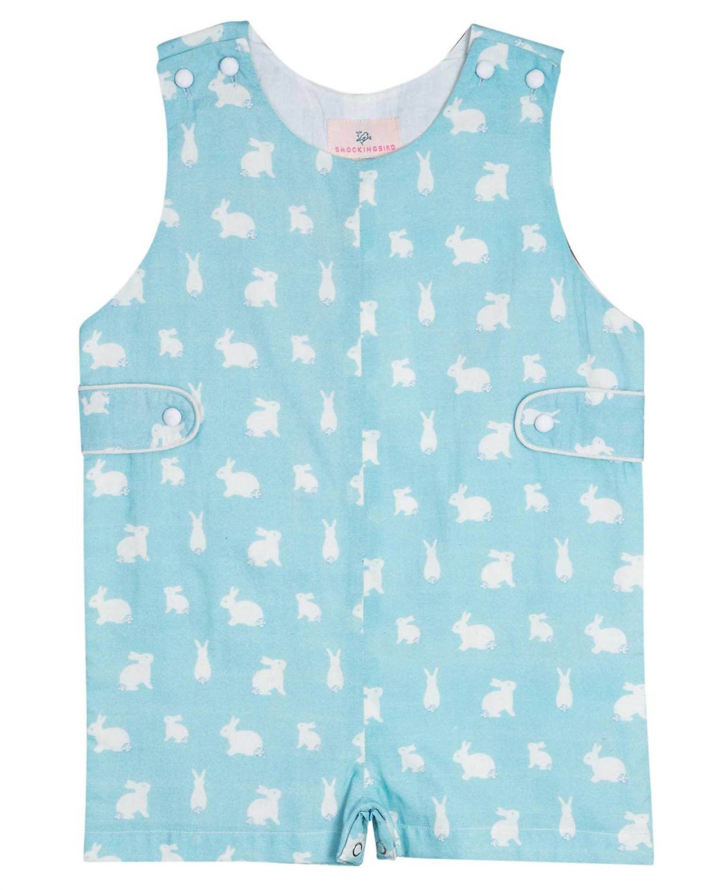 Shrimp and Grits Kids - Hoppy Bunny Shortall - Rack Hunt -