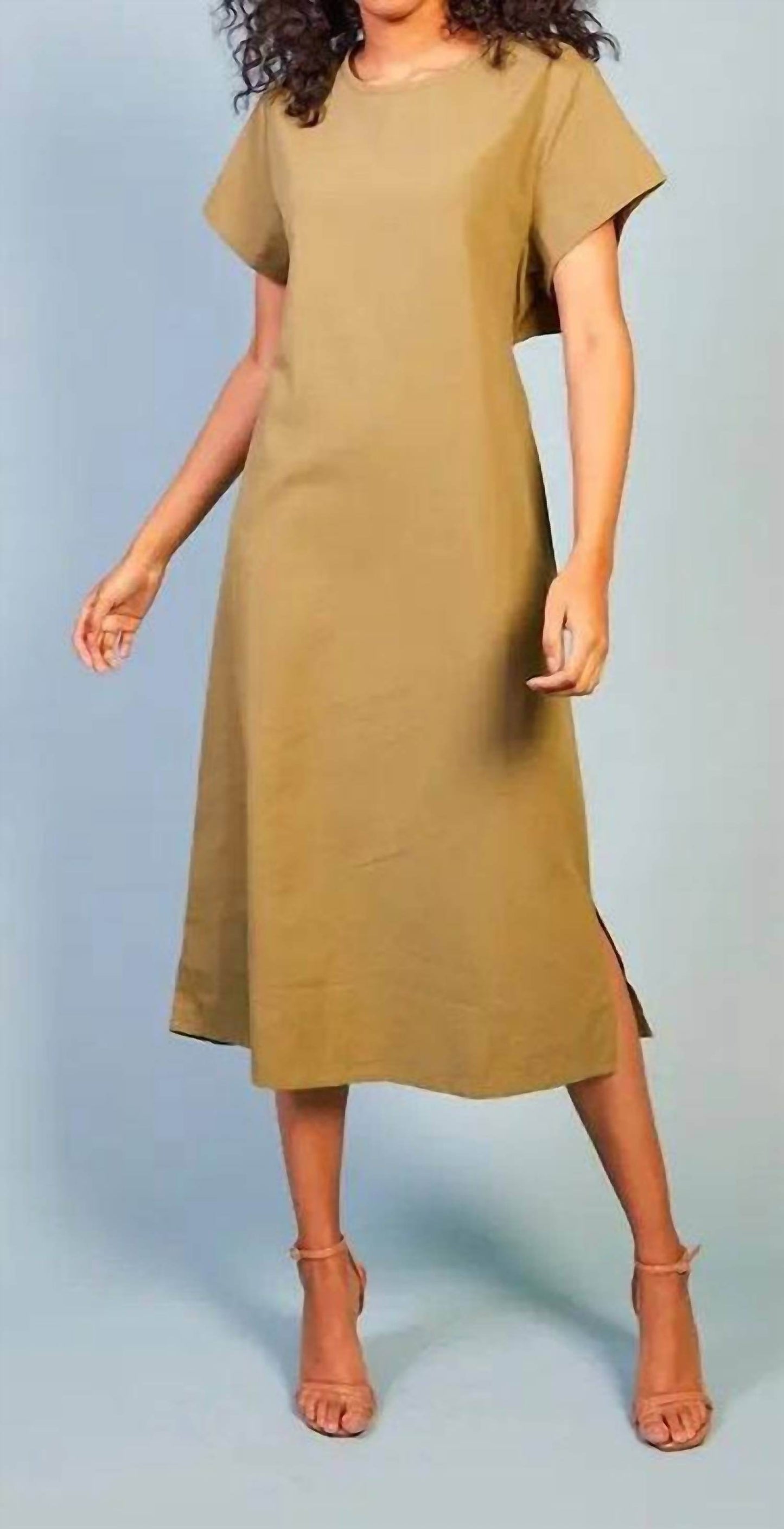 Ellia Boutique - Baloot Cotton Midi Dress - Rack Hunt -