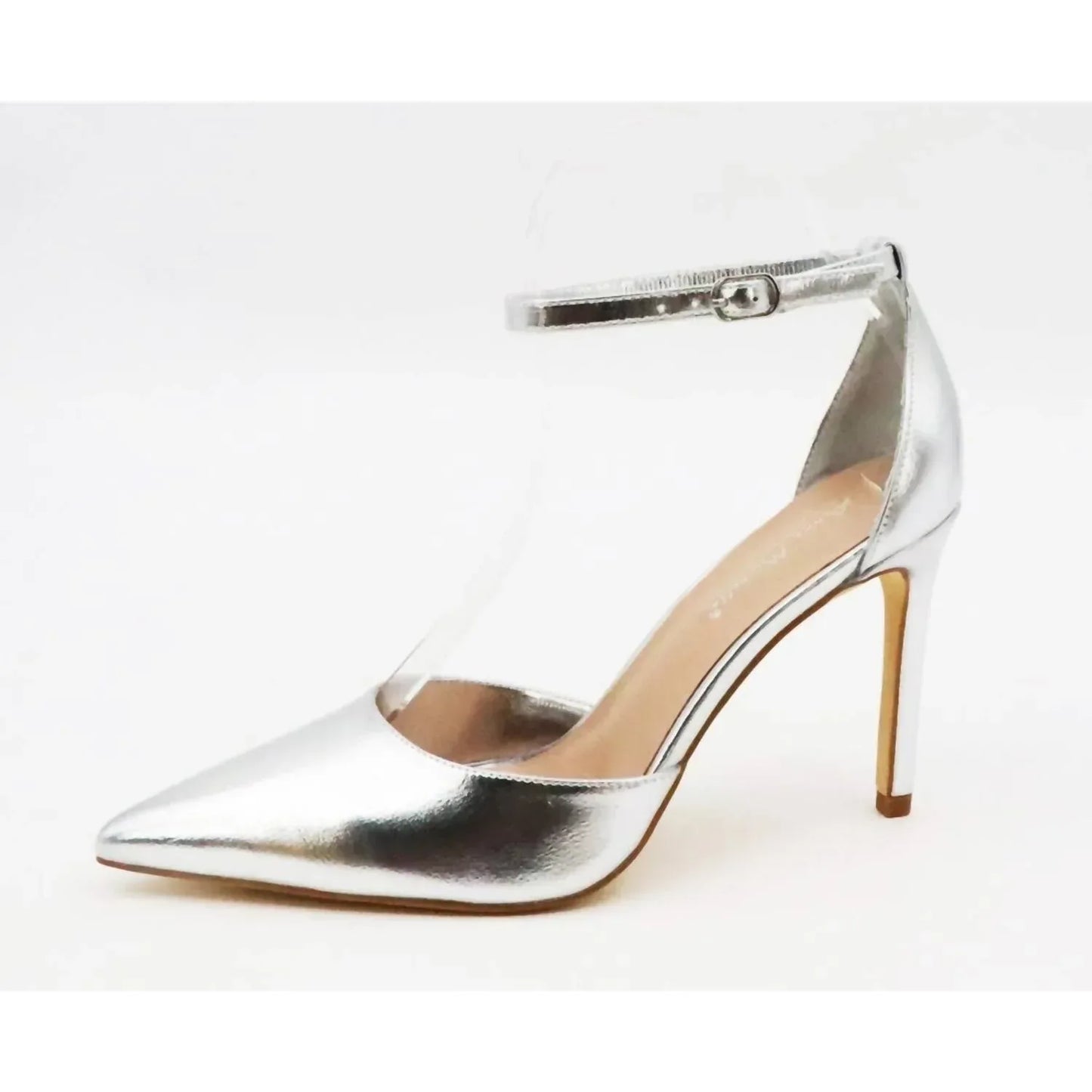 Anne Michelle - Women's Ankle Strap Pointy Toe Pump - Rack Hunt