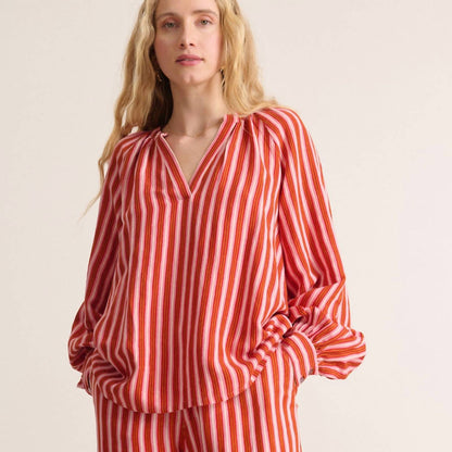 Vero Striped Blouse