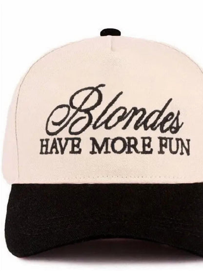 Unisex - Blondes Have More Fun Hat
