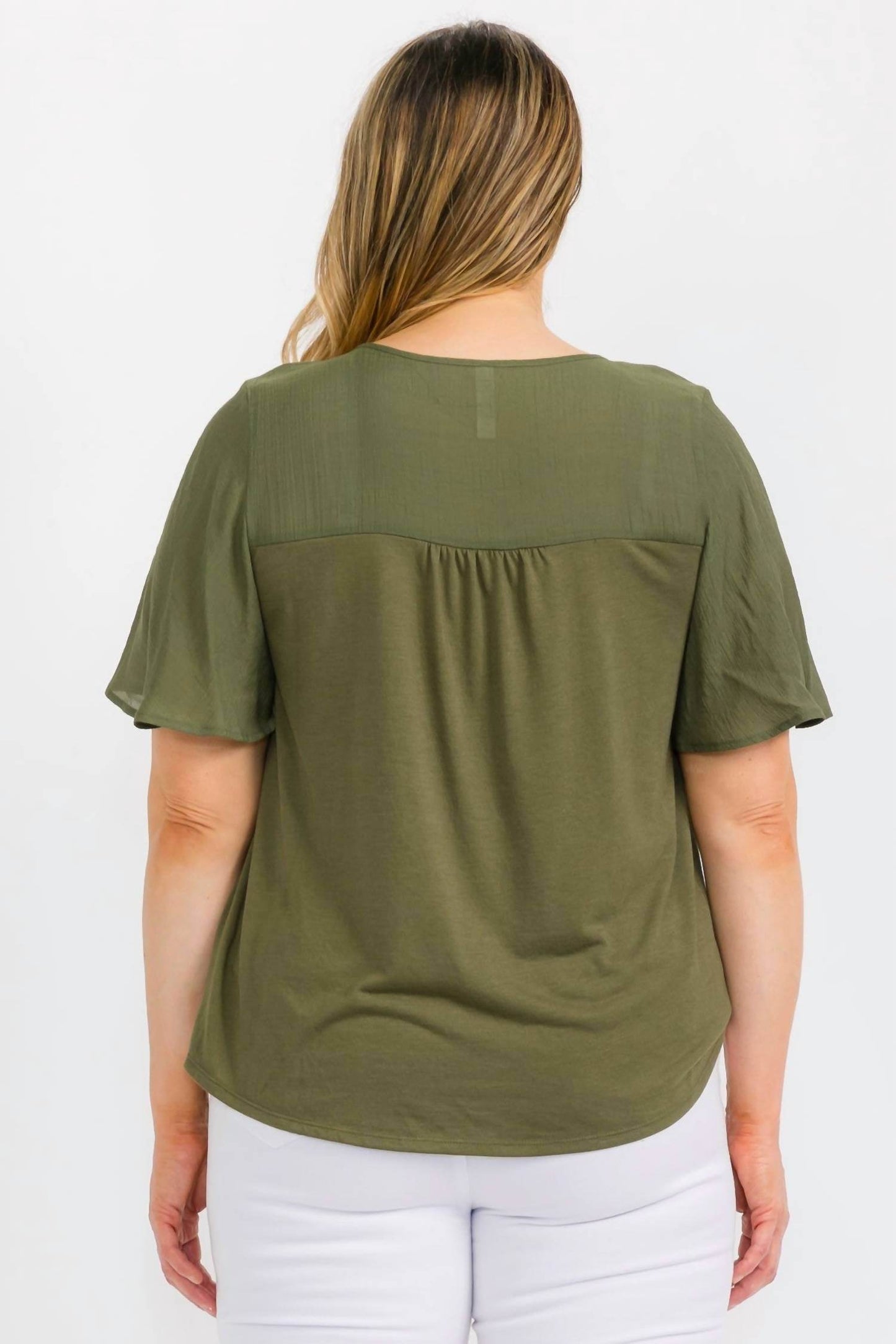 Perseption - Front Tie Blouse - Rack Hunt -