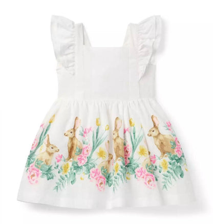 Girl's Bunny Border Dress