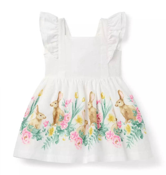 Girl's Bunny Border Dress