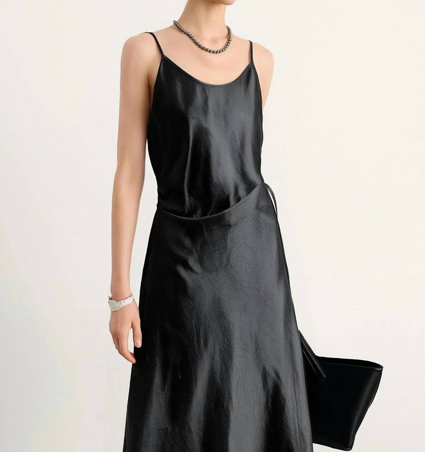 Pure Acetate Slip Dress