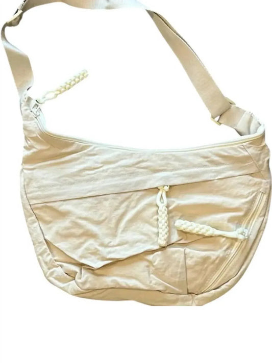 Jillian Ink - Women's Large Nylon Crescent 3 Zipper Bag - Rack Hunt