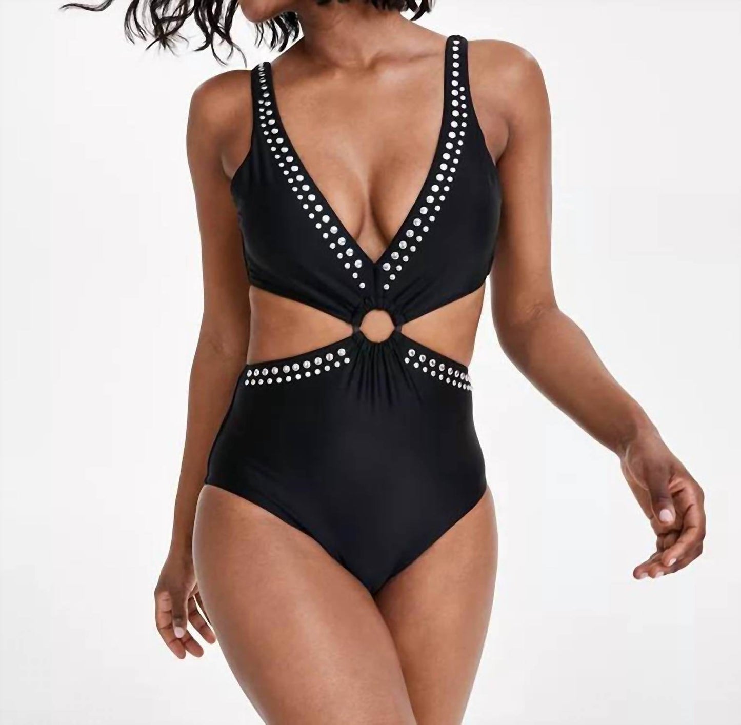 Bar III - Tell Me About It Stud One-piece Swimsuit - Rack Hunt -